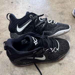 Nike KD15 TB Black White Kevin Durant Basketball Shoes size 6.5